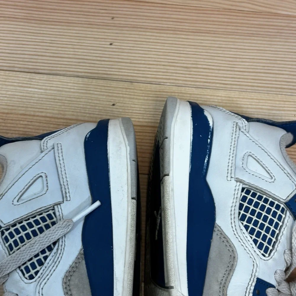 Nike Air Jordan 4 Boys' military blue US 1 Y